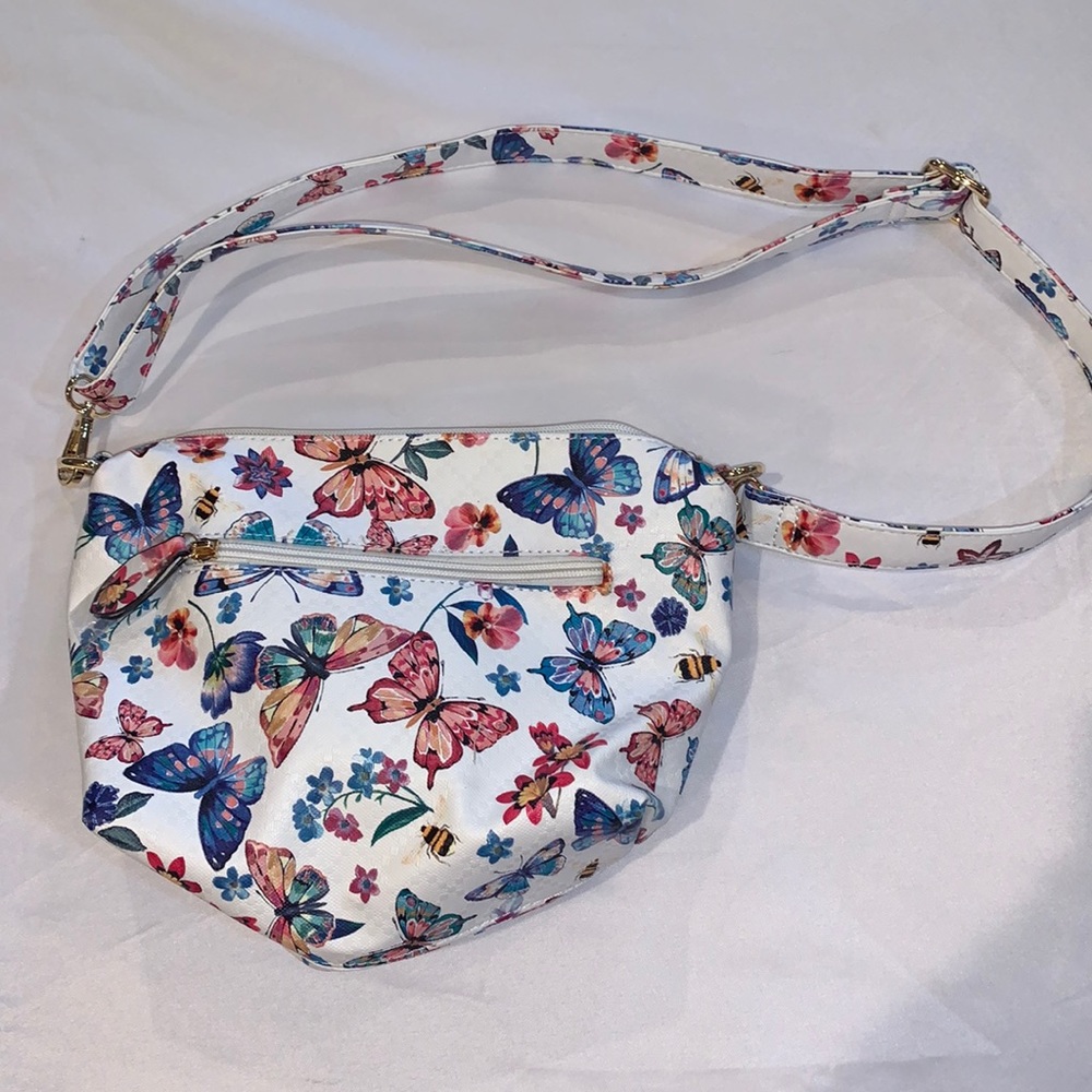 Cross body butterfly bag
